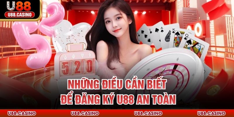 Những điều cần biết để đăng ký U88 an toàn