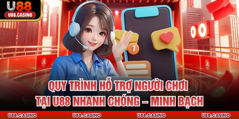 Chăm Sóc Khách Hàng U88 Quy trình hỗ trợ người chơi tại U88 nhanh chóng – minh bạch