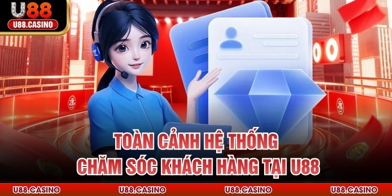 Chăm Sóc Khách Hàng U88 Toàn cảnh hệ thống chăm sóc khách hàng tại U88