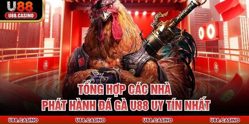 Tổng hợp các nhà phát hành đá gà U88 uy tín nhất